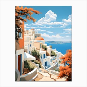 Oia Village 3 Canvas Print