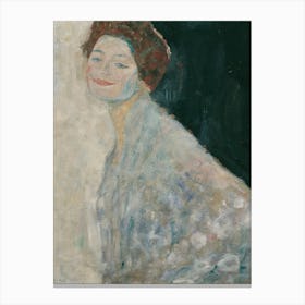 Woman With A Shawl Canvas Print