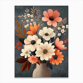 Flowers In A Vase 98 Canvas Print