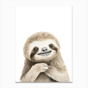 Sloth Canvas Print