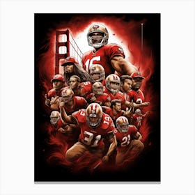 San Francisco 49ers 2024 Print 04 Canvas Print