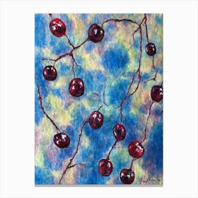Cranberry Classic 2 Fruit Canvas Print