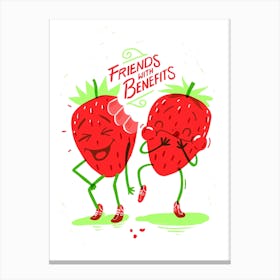 Friends With Benefits Canvas Print