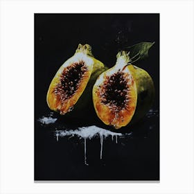 Figs Oil Painting Canvas Print