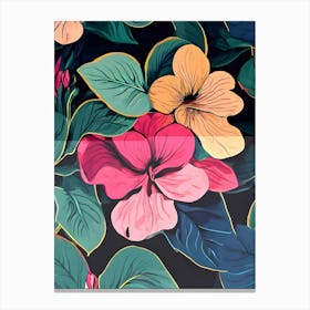Hibiscus 10 Canvas Print