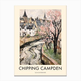 Chipping Campden (Gloucestershire) Painting 4 Travel Poster Canvas Print