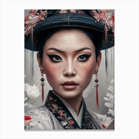 Chinese Woman 1 Canvas Print