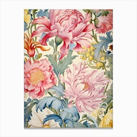 Floral Wallpaper 42 Canvas Print