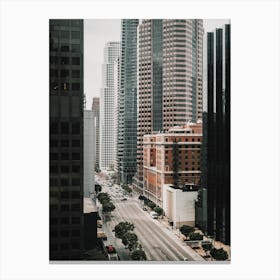 Chicago City Streets Canvas Print