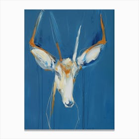 Antelope Head Canvas Print