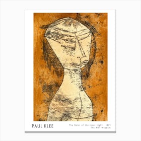 Paul Klee Soul Of The Woman Canvas Print