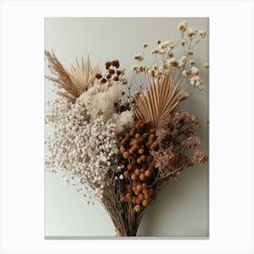 Dried Flowers Bouquet 1 Canvas Print