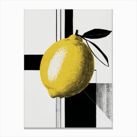 Lemon Canvas Print