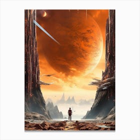 Alien Landscape 2 Canvas Print