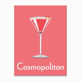 Cosmopolitan Pink Canvas Print
