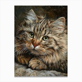 Cat Portrait 1 Canvas Print