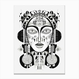 Egyptian Goddess 1 Canvas Print