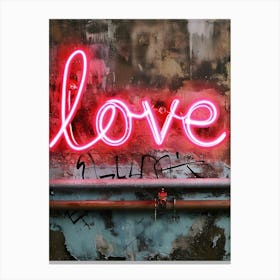 Love Sign Canvas Print