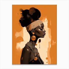 African Woman 52 Canvas Print