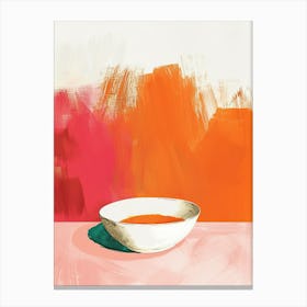 Boomerang Flow Mid Century Style Canvas Print