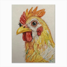 Rooster 6 Canvas Print