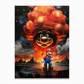 Mario Bros 6 Canvas Print