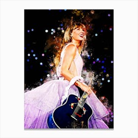 Taylor Swift 47 Canvas Print