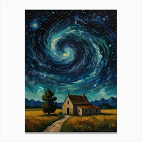 Starry Night 28 Canvas Print