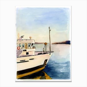 Ferry Boat Canvas Print