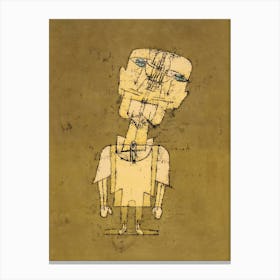 Ghost Of A Genius, Paul Klee 1 Canvas Print