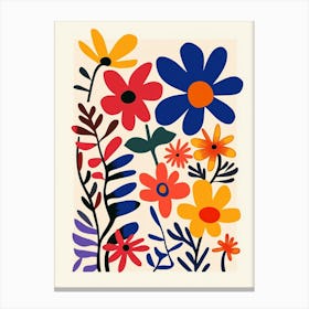 Colorful Flowers Canvas Print