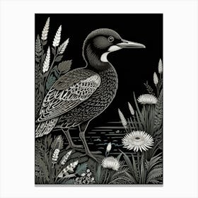 Nocturnal Loon4 Canvas Print