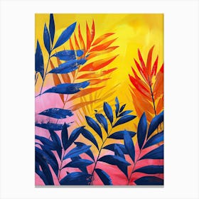 Melodic Forms Matisse Style Toile