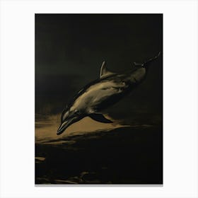 'Dolphin' 1 Canvas Print