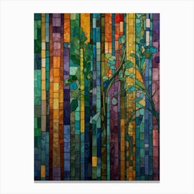 Stained Glass Canvas Print