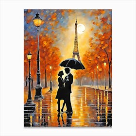 Paris At Night 1 Canvas Print