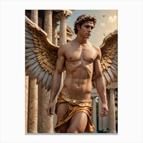 Angel With Wings Canvas Print