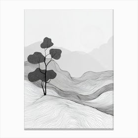 Lone Tree 5 Canvas Print