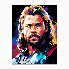 Thor Popart 2 Canvas Print