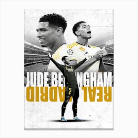 Jude Bellingham Poster Canvas Print