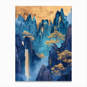 Chinese Mountains 17 Canvas Print