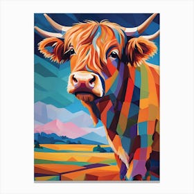 Highland Cow 32 Canvas Print