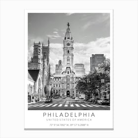 Philadelphia Usa Canvas Print