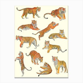 Tigers Canvas Print