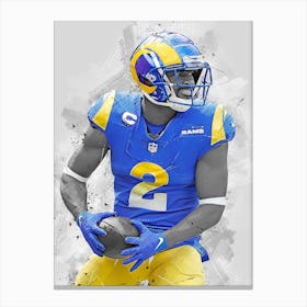 Robert Woods Los Angeles Rams Canvas Print