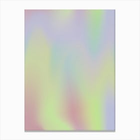 Holographic Background Canvas Print