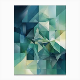 Abstract Geometric Pattern Canvas Print