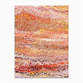 Fire Opal Sandstone Canvas Print