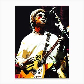 noel gallagher oasis britpop music band 7 Canvas Print