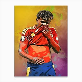 Lamine Yamal4 Canvas Print